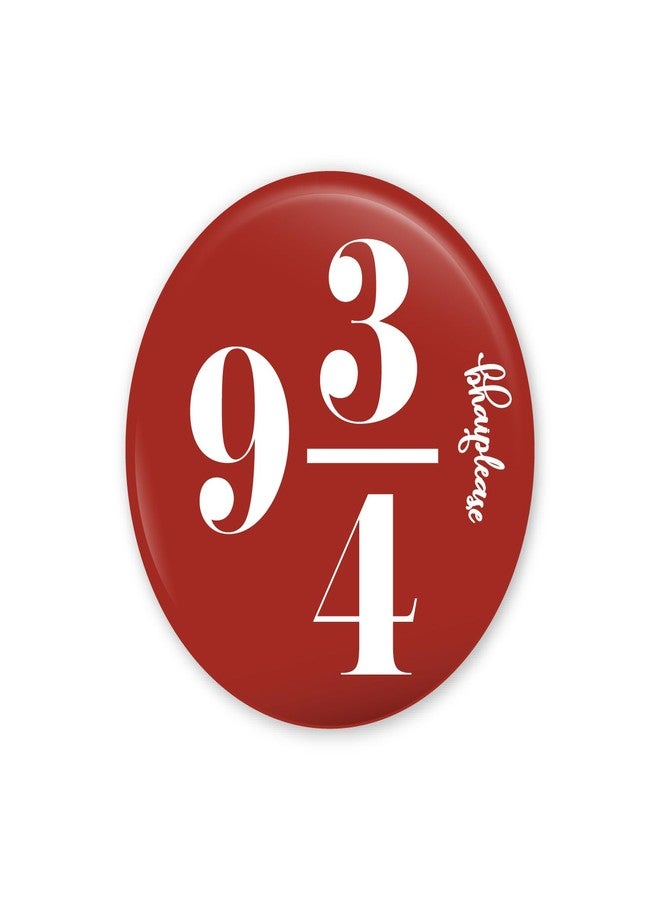 Bhai Please Harry Potter Pin Badges | 44mm Round Shaped Pin- Badge | Pin-Back Button Badge | Gift for Birthday, Events (Pack of 5) - Image 1